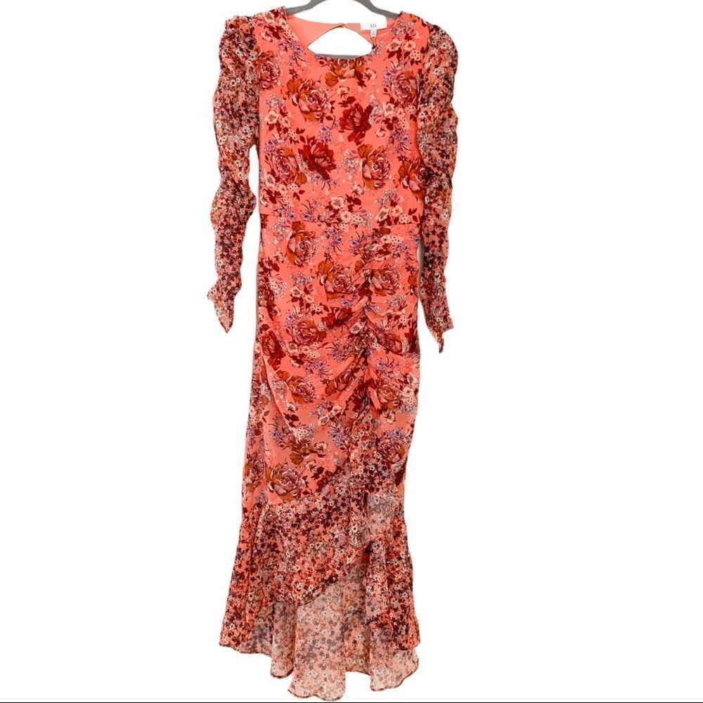 Nsrevafloralmididress